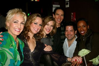 Amra-Faye Wright, Melora Hardin, Brenda Strong, Tom Henri, party guest and Brenda Bra Photo