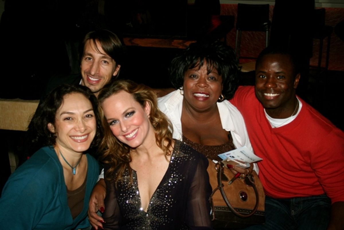 Gabriela Garcia, Adam Zotovich, Melora Hardin, Carol Woods and James T. Lane at 