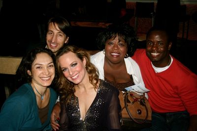 Gabriela Garcia, Adam Zotovich, Melora Hardin, Carol Woods and James T. Lane Photo