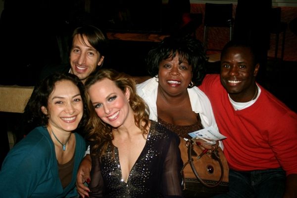 Gabriela Garcia, Adam Zotovich, Melora Hardin, Carol Woods and James T. Lane Photo