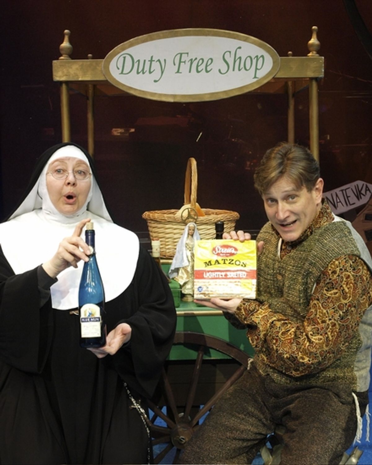  Bonnie Lee (As The Mother Superior) and David Edwards (as Howard) at 