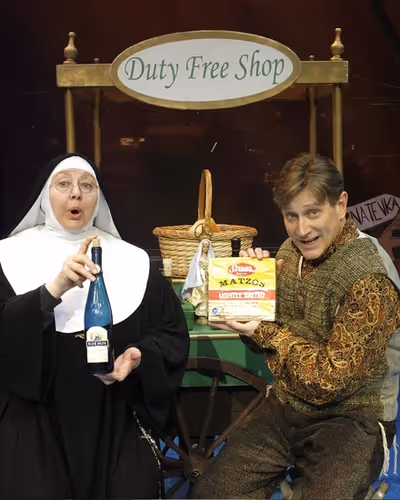  Bonnie Lee (As The Mother Superior) and David Edwards (as Howard) Photo
