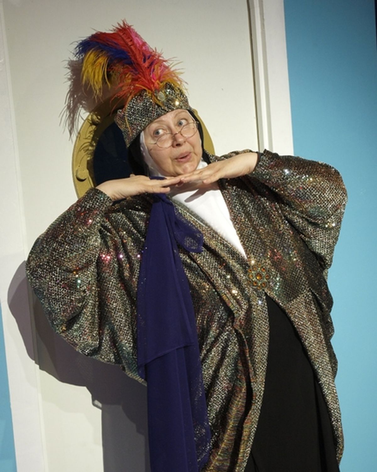  Bonnie Lee (The Mother Superior) vamping as Sophie Tucker! at 