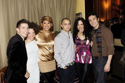 Jon Rua, Marcy Harriell, Doreen Montalvo, Seth Stewart, Nina LaFarga and Michael Bald Photo