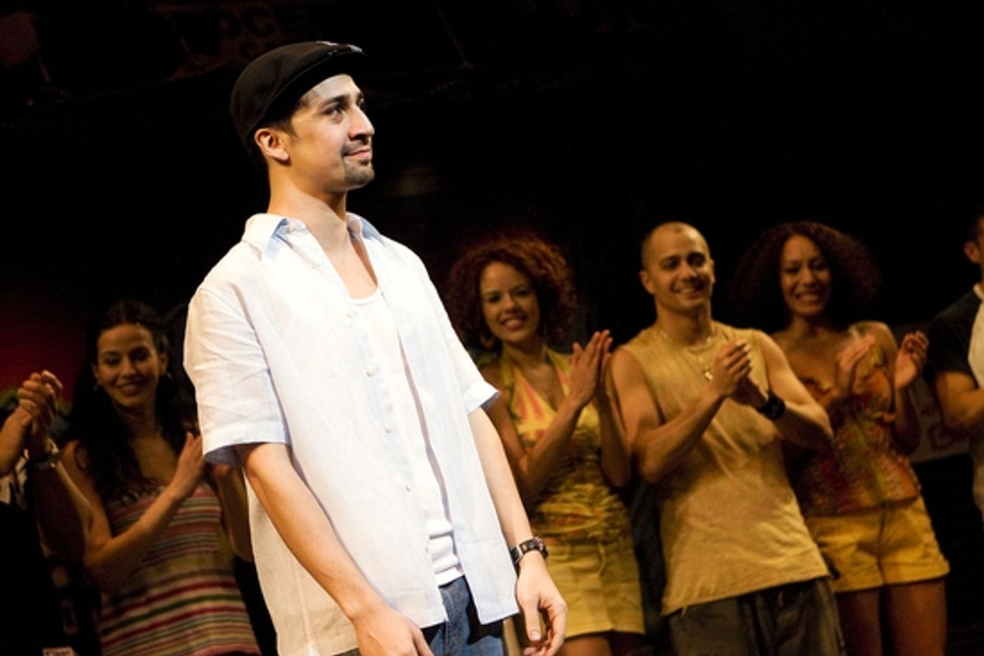 Photo Coverage: Lin-Manuel Miranda Bids Farewell to 'IN THE HEIGHTS' - His Last Curtain Call  Image