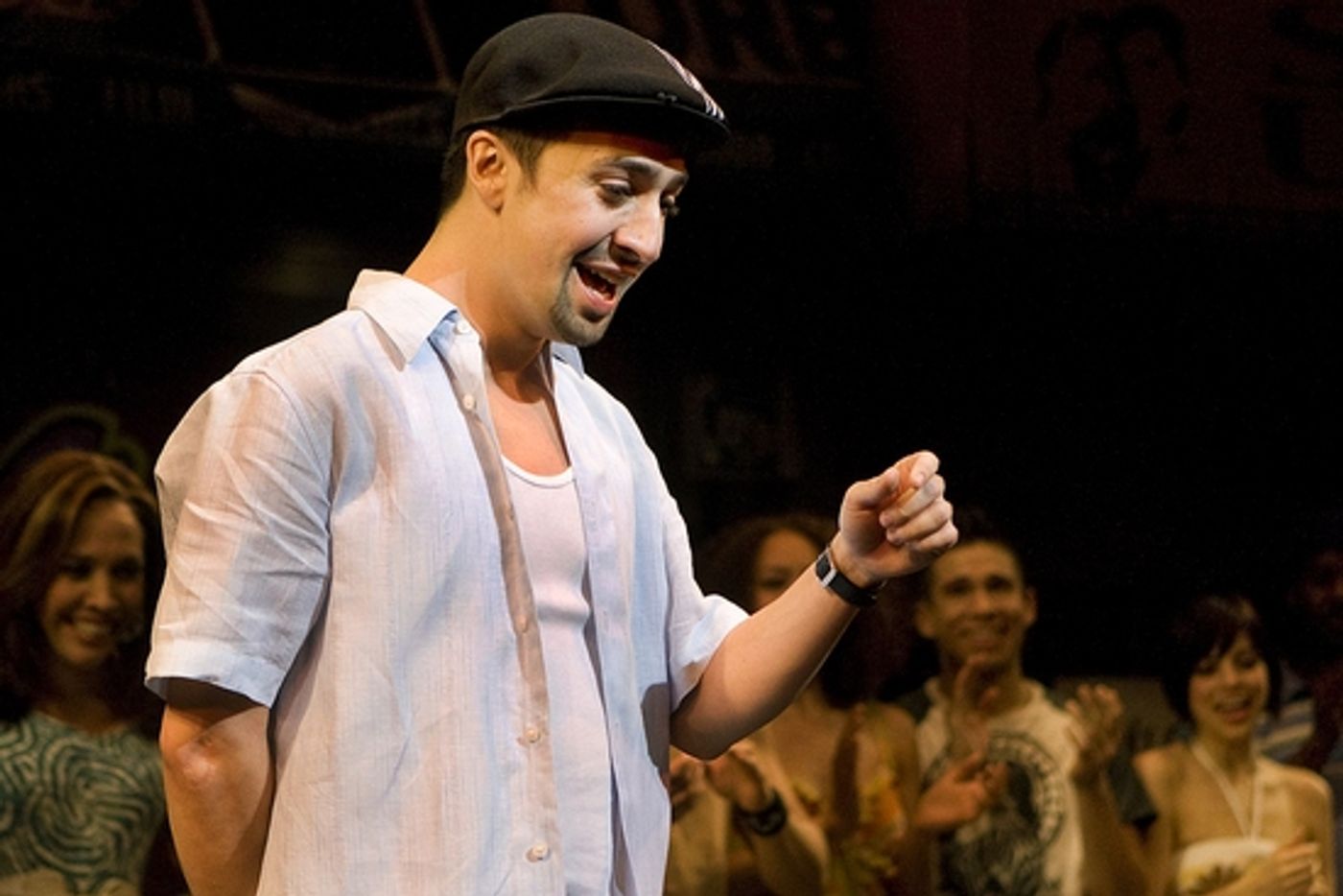 Photo Coverage: Lin-Manuel Miranda Bids Farewell to 'IN THE HEIGHTS' - His Last Curtain Call  Image