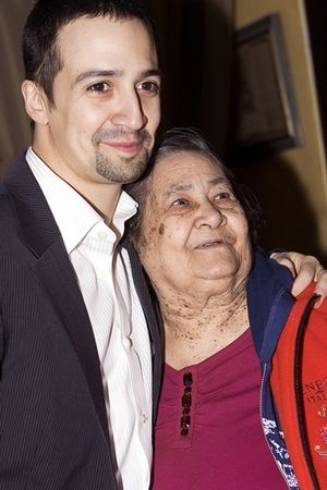 Lin-Manuel Miranda and his Abuela!

 Photo