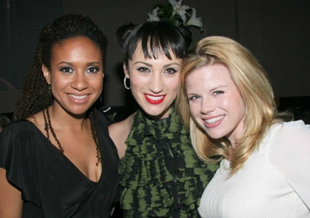 Tracie Thoms, Eden Espinosa, Megan Hilty at Upright Cabaret

 at 