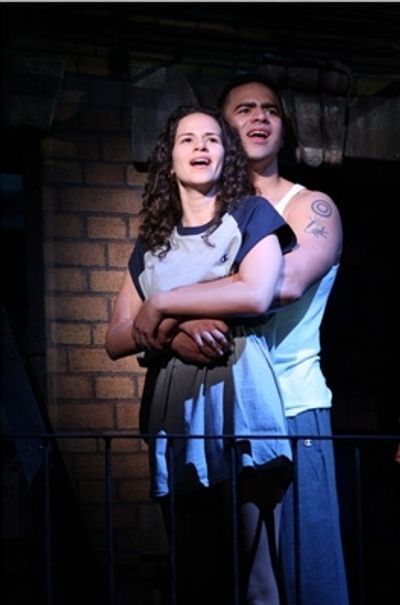 Mandy Gonzalez and Christopher Jackson Photo