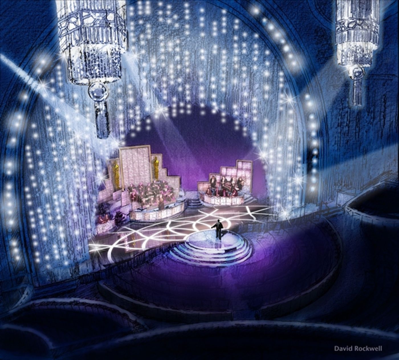 Photo Flash: Rockwell Designed 2009 Oscar Set Revealed Photo Flash: Rockwell Designed 2009 Oscar Set Revealed Image