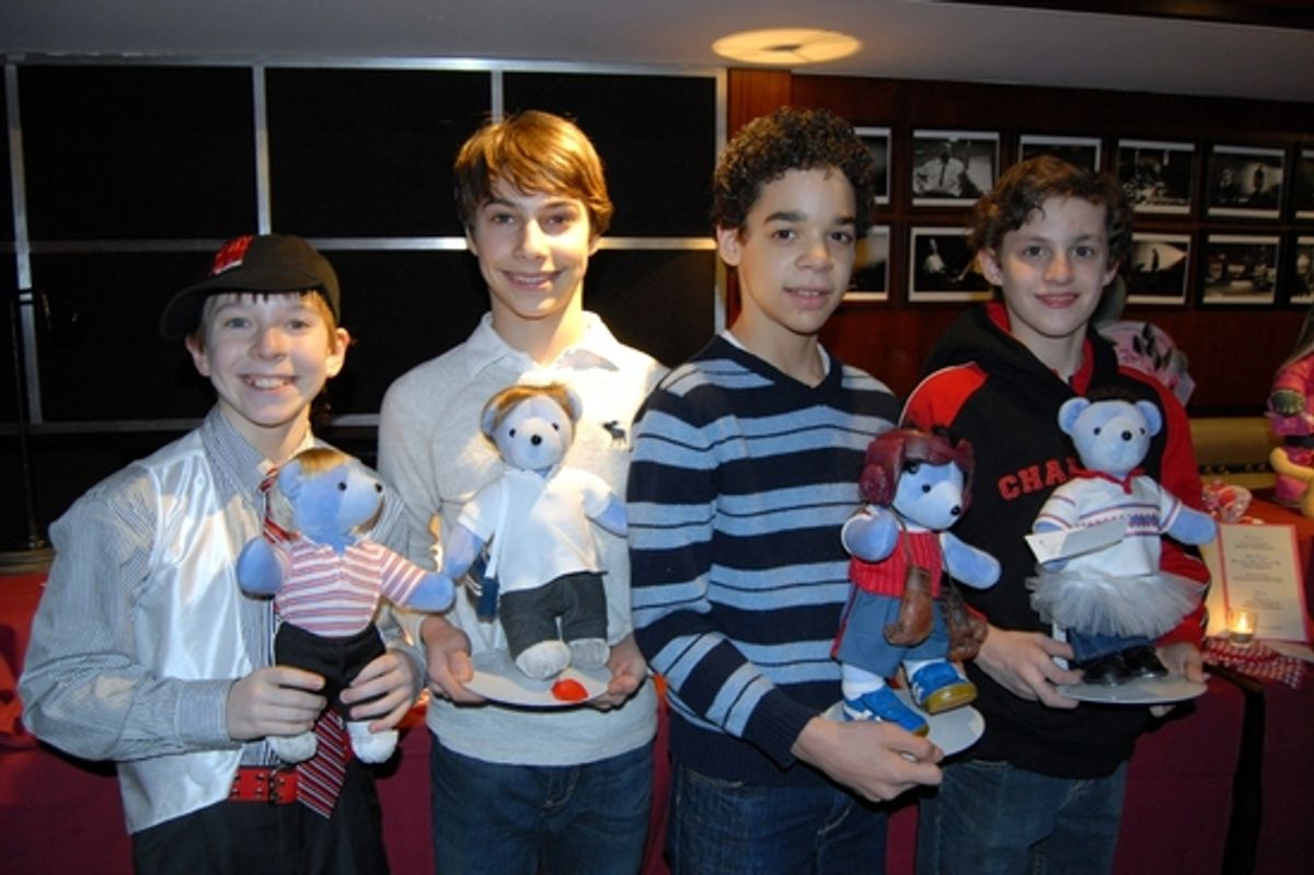 Billy Elliot:The Musical-Tommy Batchelor, Kiril Kulish, David Alvarez, Trent Kowalik at 