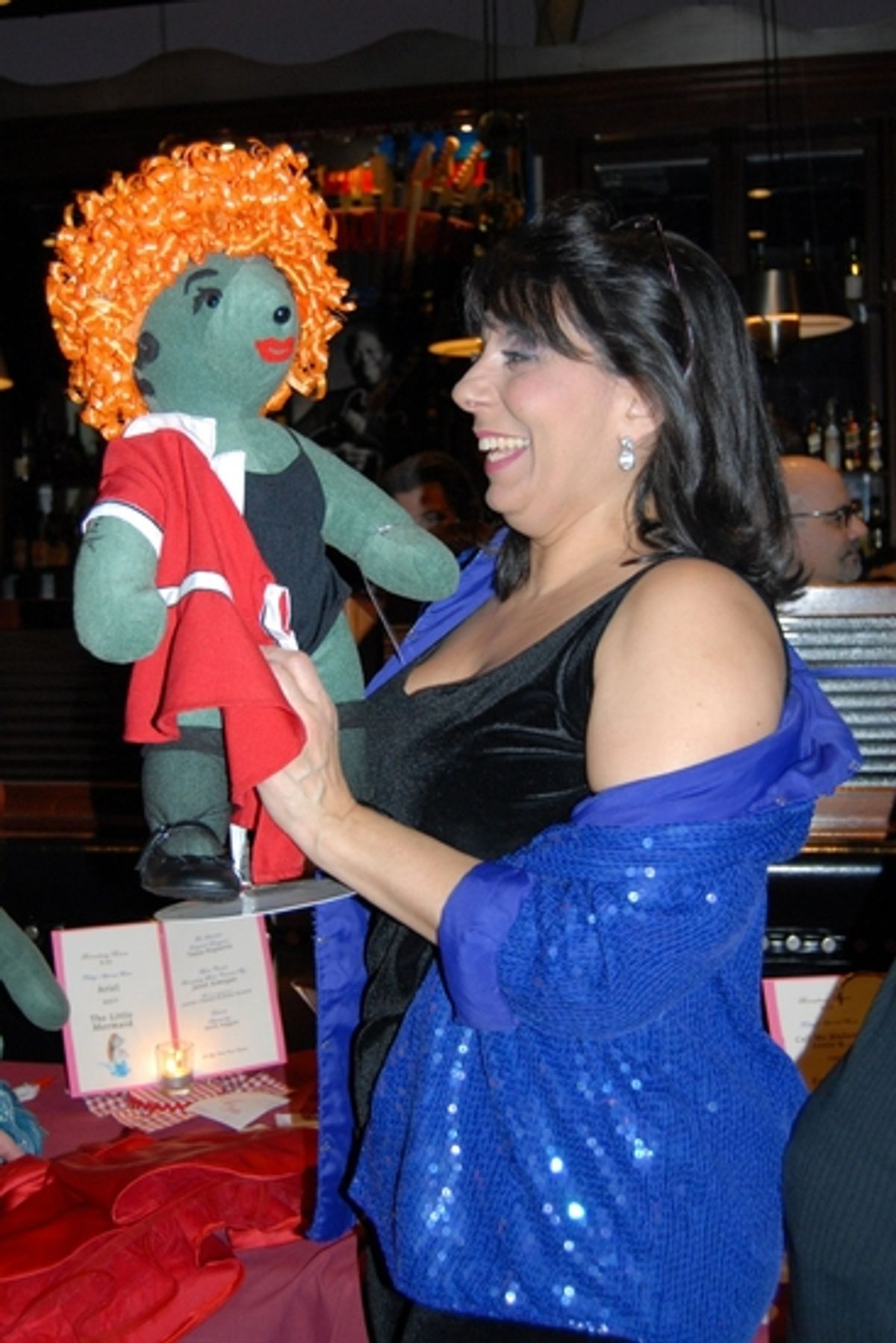 Forbidden Broadway-Ethel Merman and Little Orphan Annie with Christine Pedi at Broadway Bears XII -Preview of the Bears