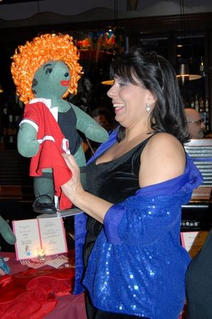 Forbidden Broadway-Ethel Merman and Little Orphan Annie with Christine Pedi Photo