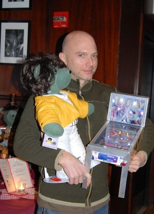 Michael Cerveris and The Who's Tommy Bear Photo