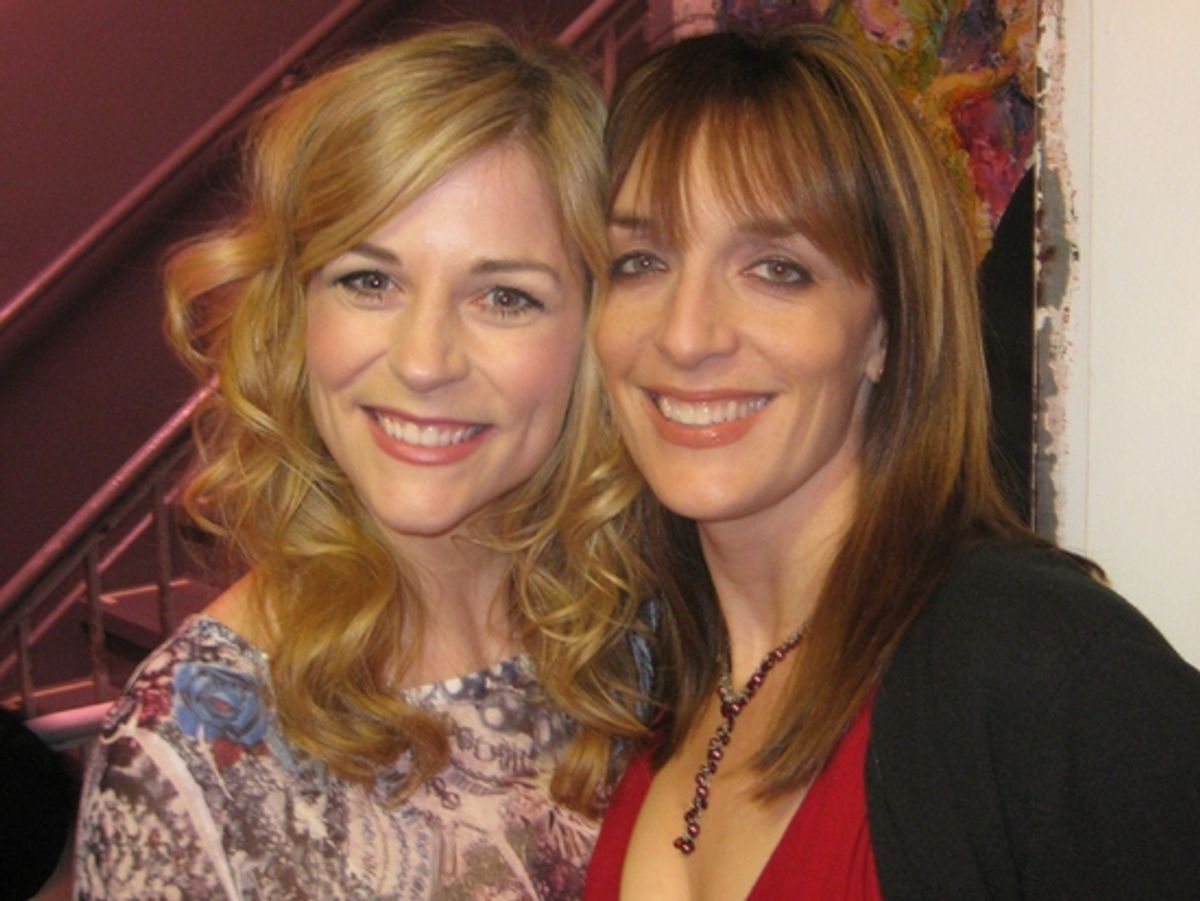 Lisa Brescia and Julia Murney at 