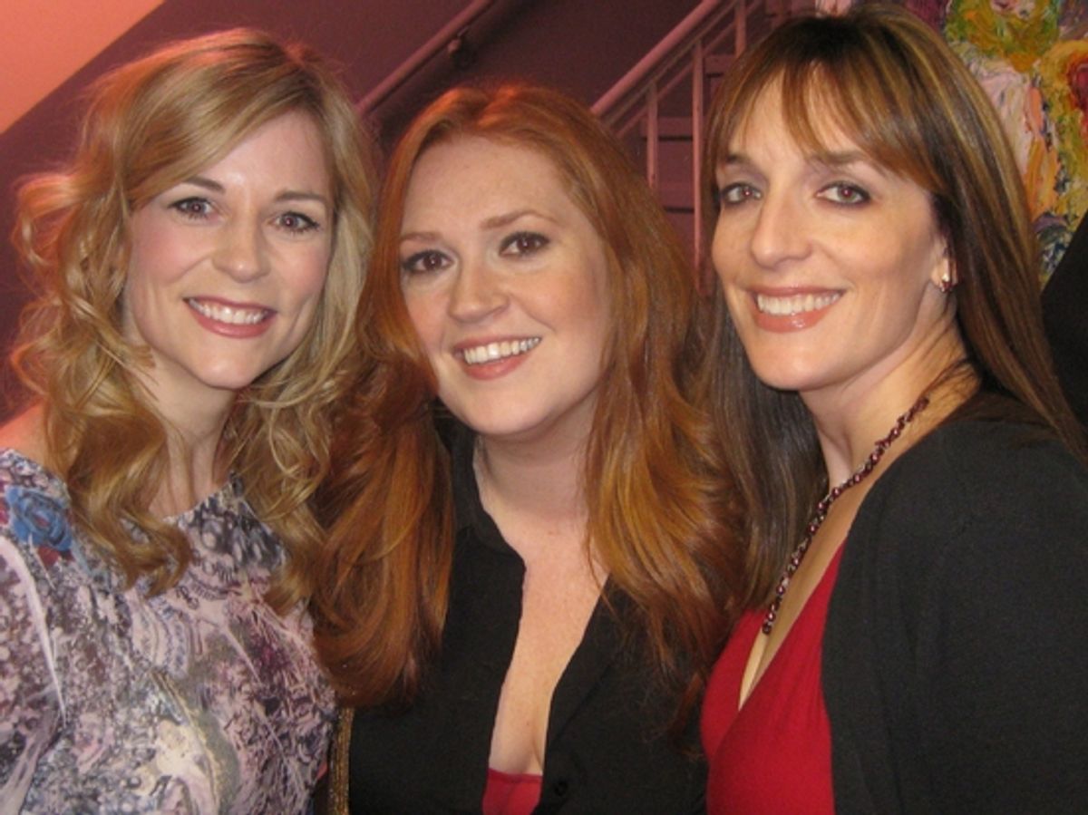 Lisa Brescia, Katie Thompson and Julia Murney at 