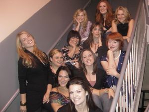 Katie Thompson and the cast at Birdland @ BroadwayWorld Katie Thompson and the cast at Birdland Photo