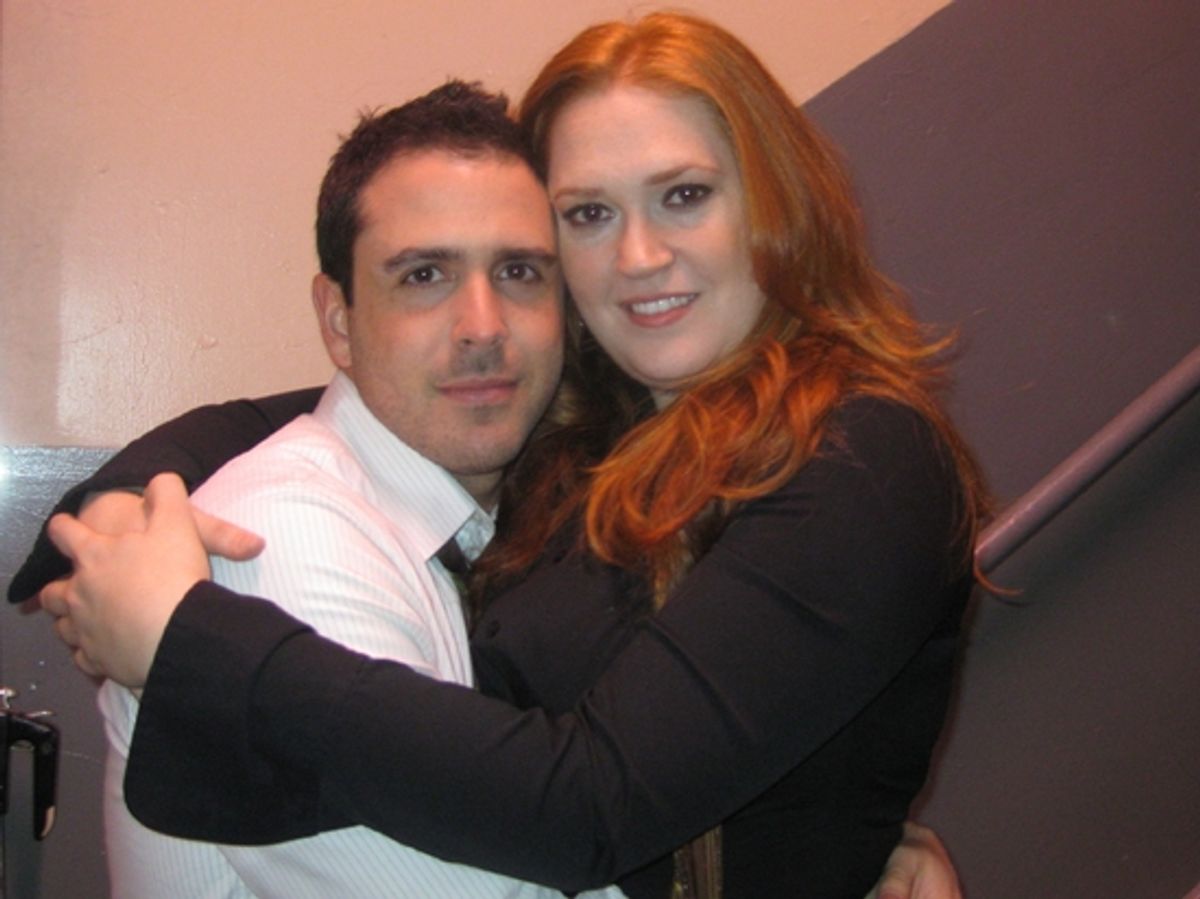 Scott Alan and Katie Thompson at 