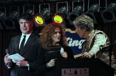 Bryan Batt, Bernedette Peters, and Lorna Kelly Photo