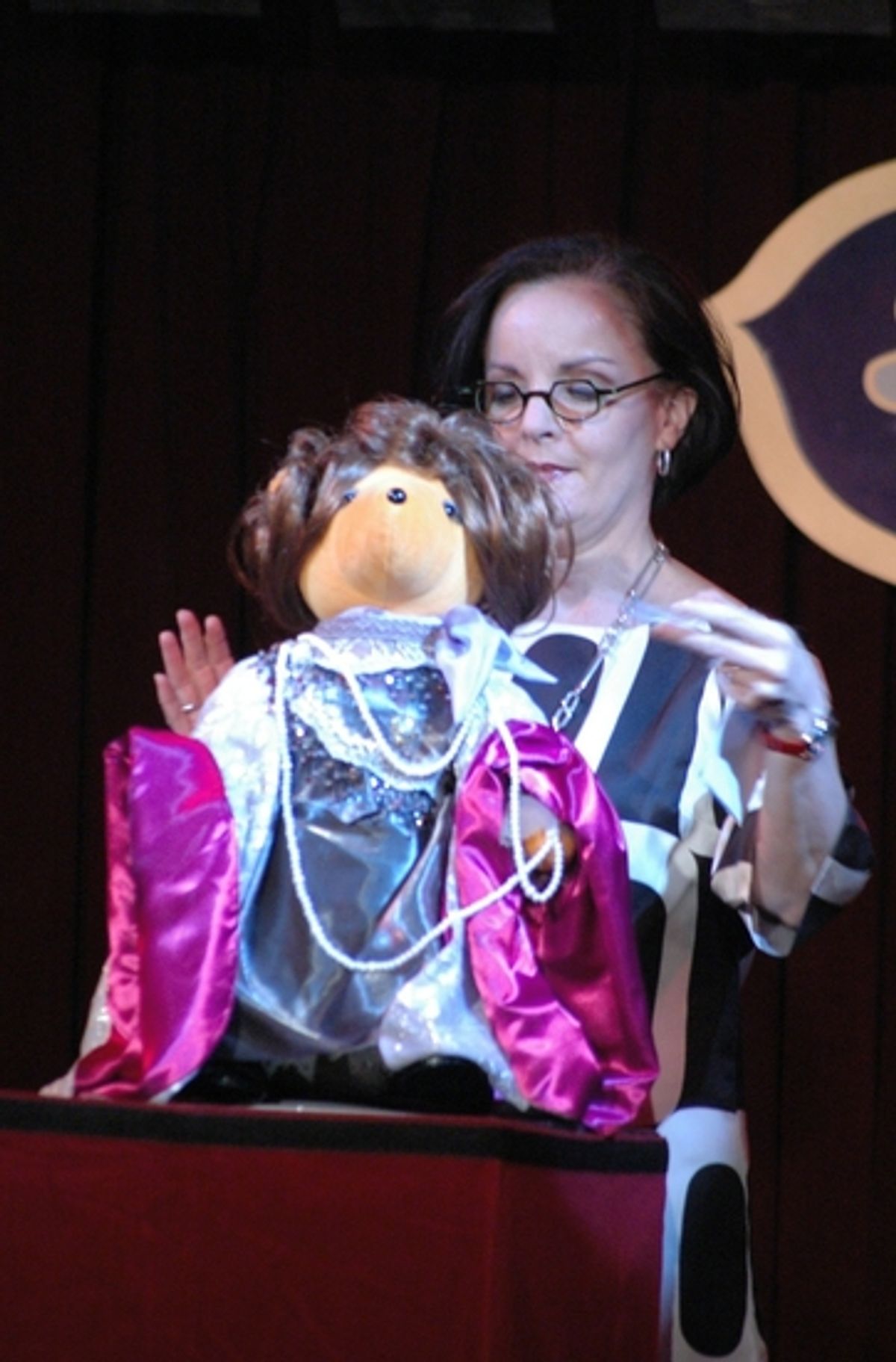 Jennifer Smith and Countess Aurelia from Dear World at Broadway Bears XII - The Auction