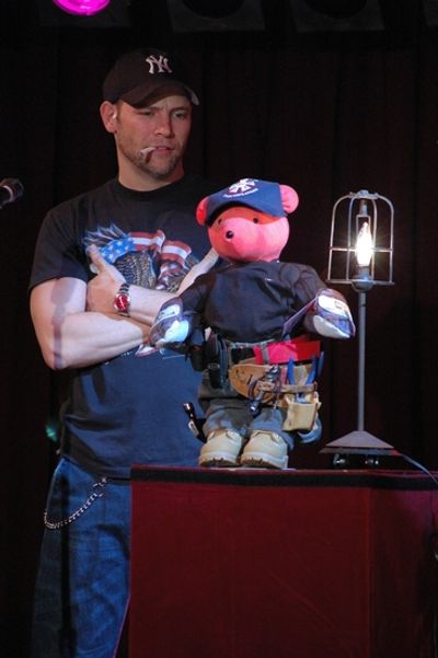 Jim Newman and the I.A.T.S.E. (Local One) Bear Photo