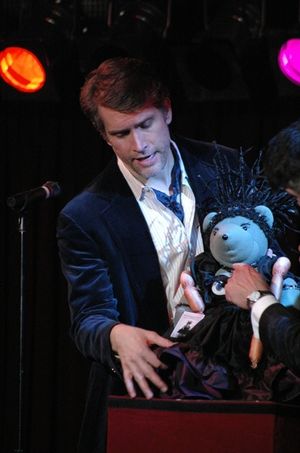 Mike McGowan and Evillene Bear from The Wiz Photo