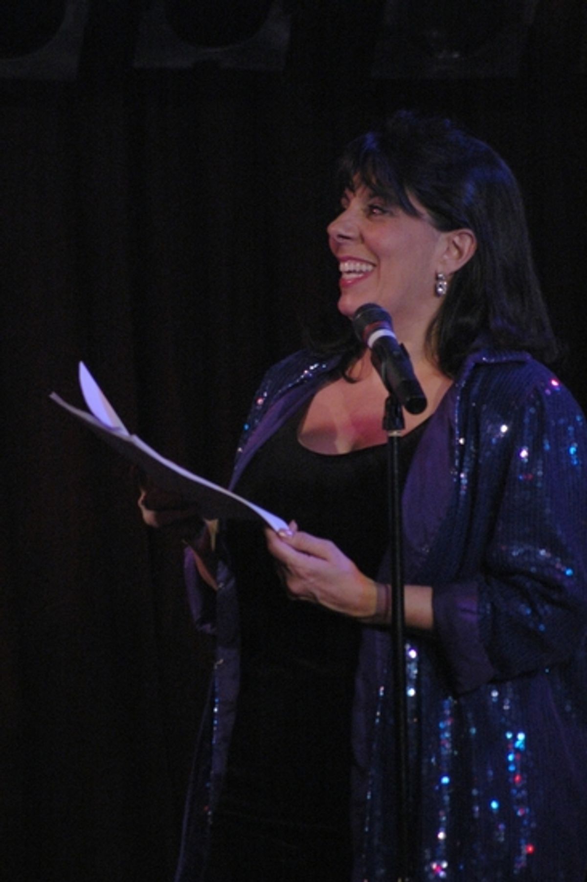Christine Pedi at Broadway Bears XII - The Auction