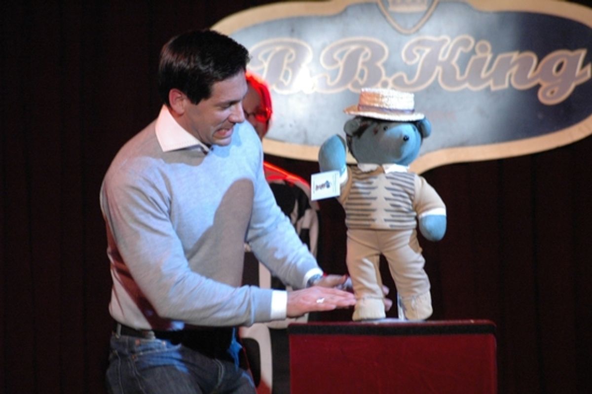 Michael Berresse and Zach from A Chorus Line at Broadway Bears XII - The Auction