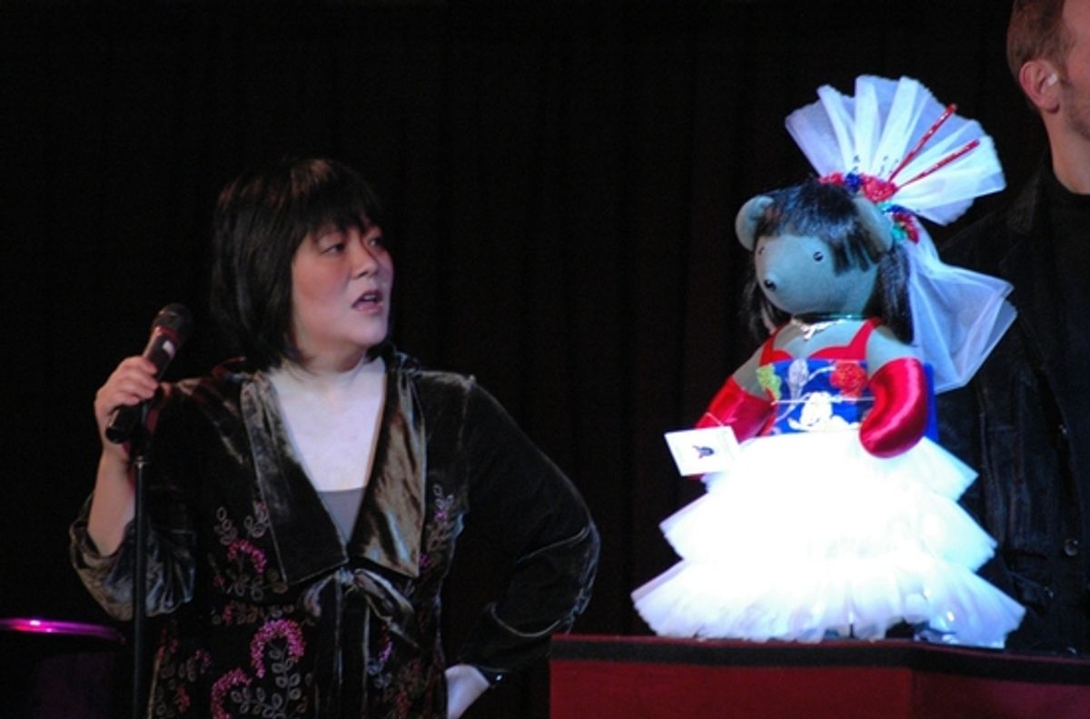 Ann Harada and Christmas Eve from Avenue Q at Broadway Bears XII - The Auction
