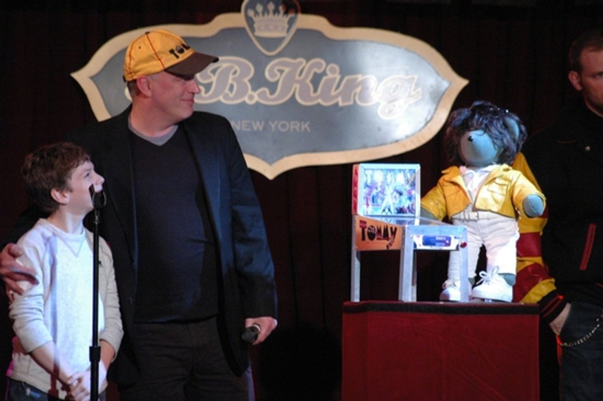 David Bologna, Donnie Kehr and The Who's Tommy Bear at Broadway Bears XII - The Auction