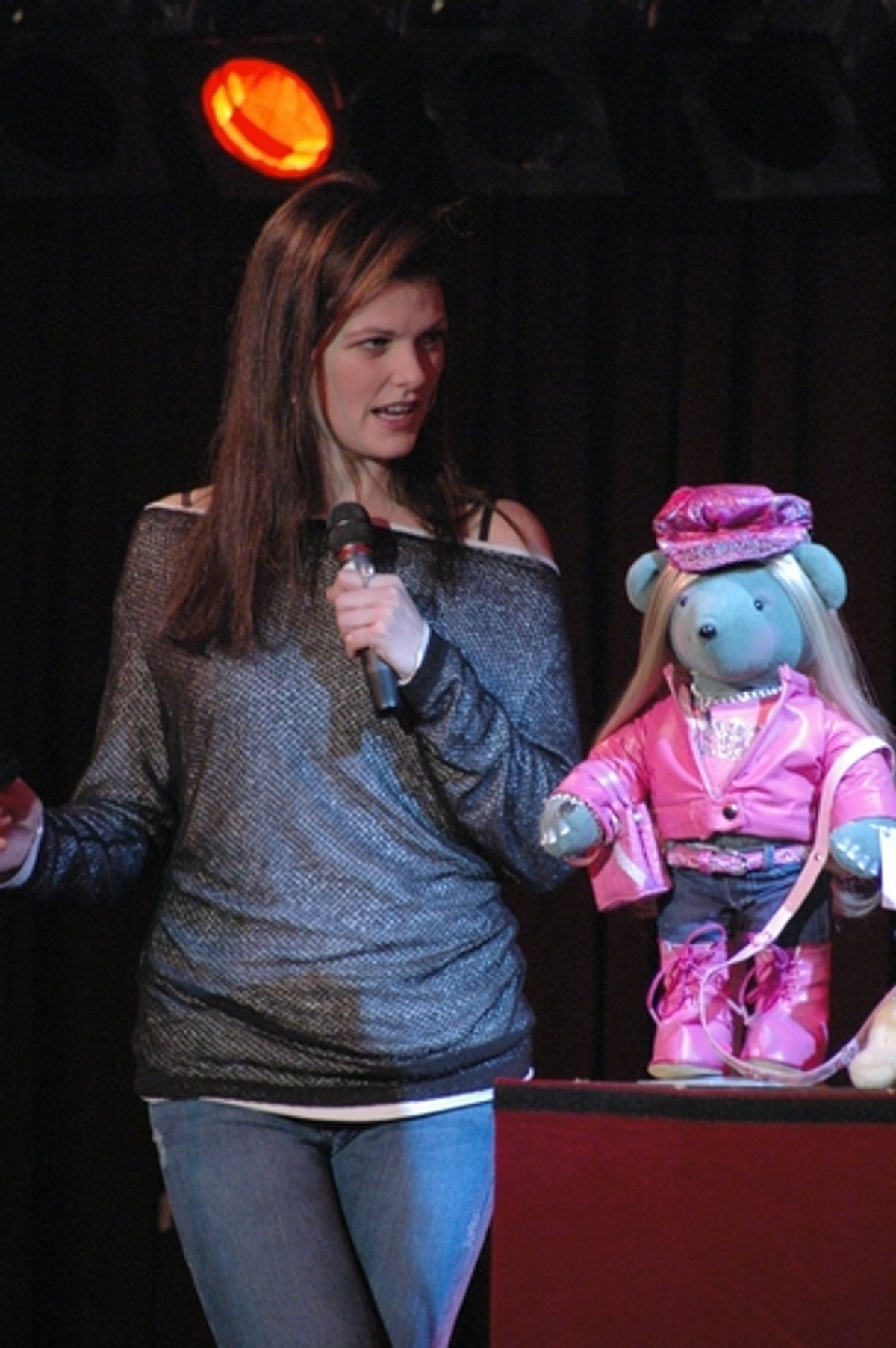 Kate Shindle and Elle Woods from Legally Blonde at 