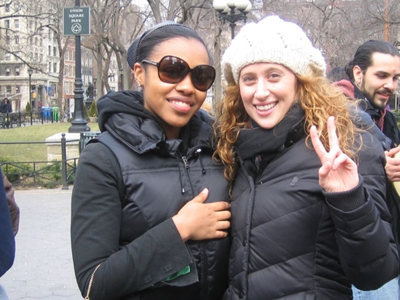 Photo Flash: The Cast of HAIR Spreads the Love in Union Square  Image