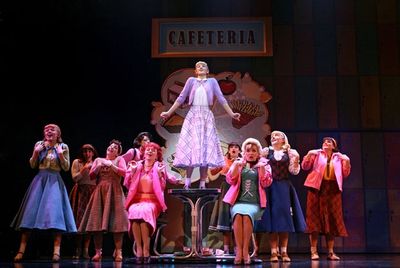 "Summer Nights"Â Emily Padgett as Sandy and Company

 Photo