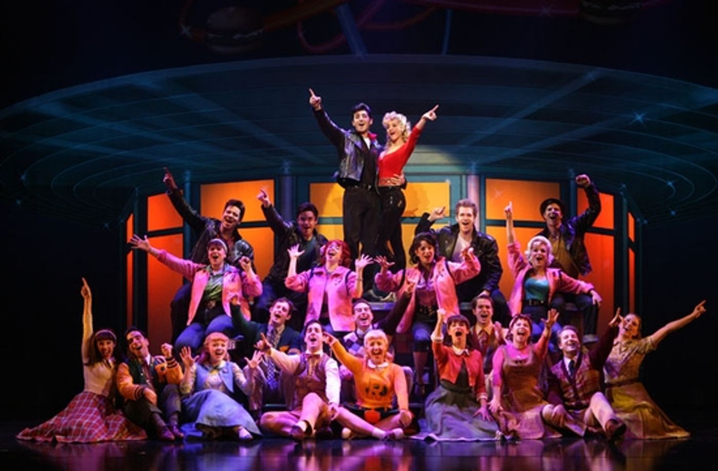 Photo Flash: The Cast of GREASE on Tour  Image