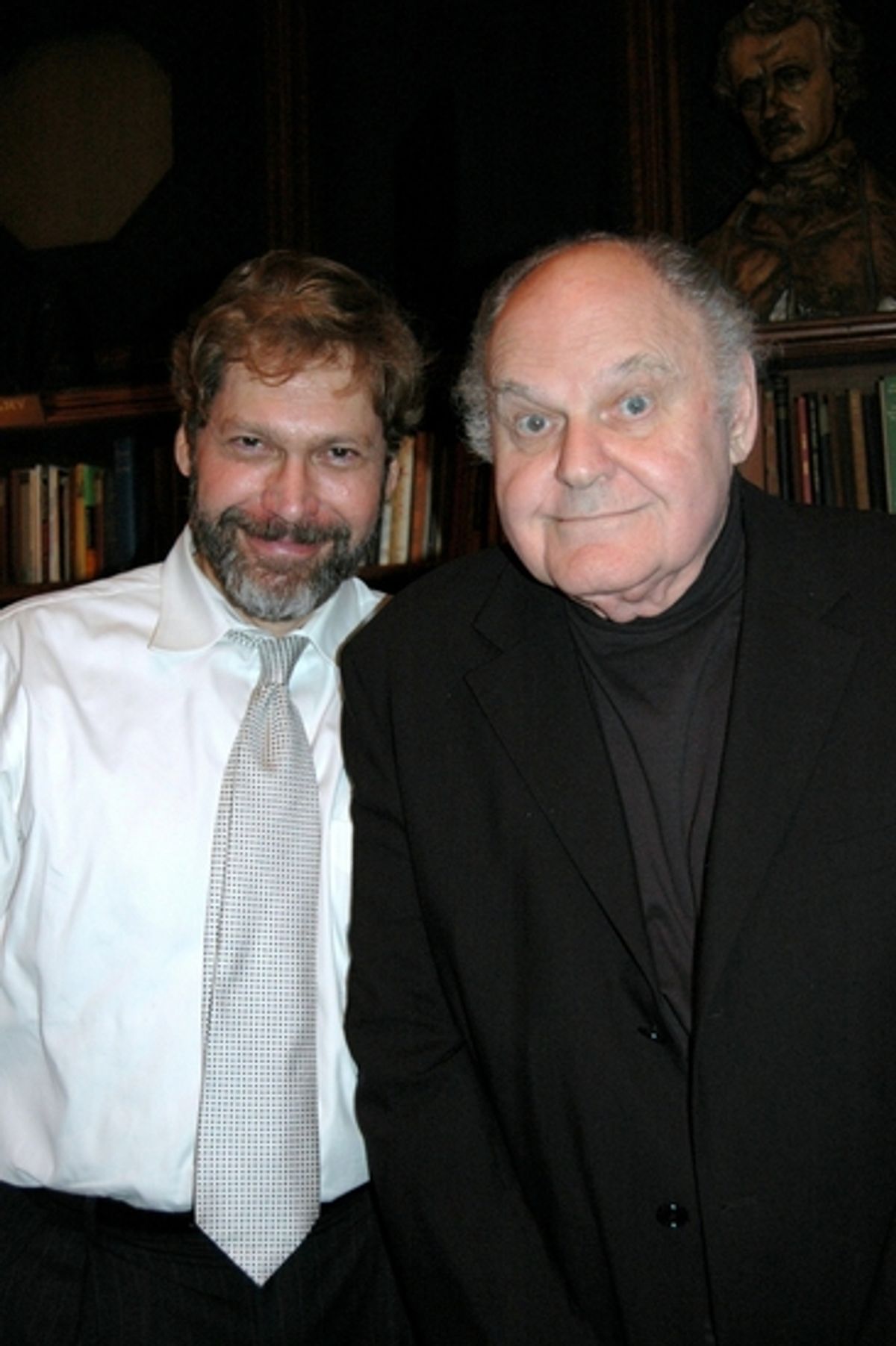 David Staller-Producer and Director, and George S. Irving at Project Shaw Presents BUOYANT BILLIONS