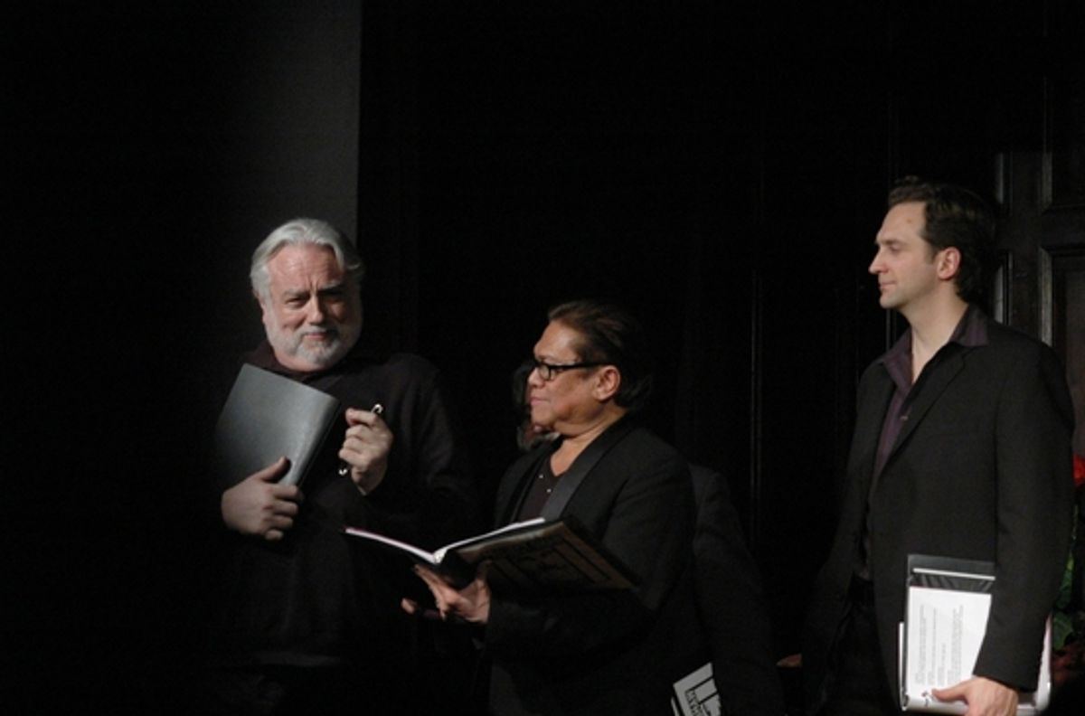 Ed Dixon, Marshall Factora and Graham Rowat at 