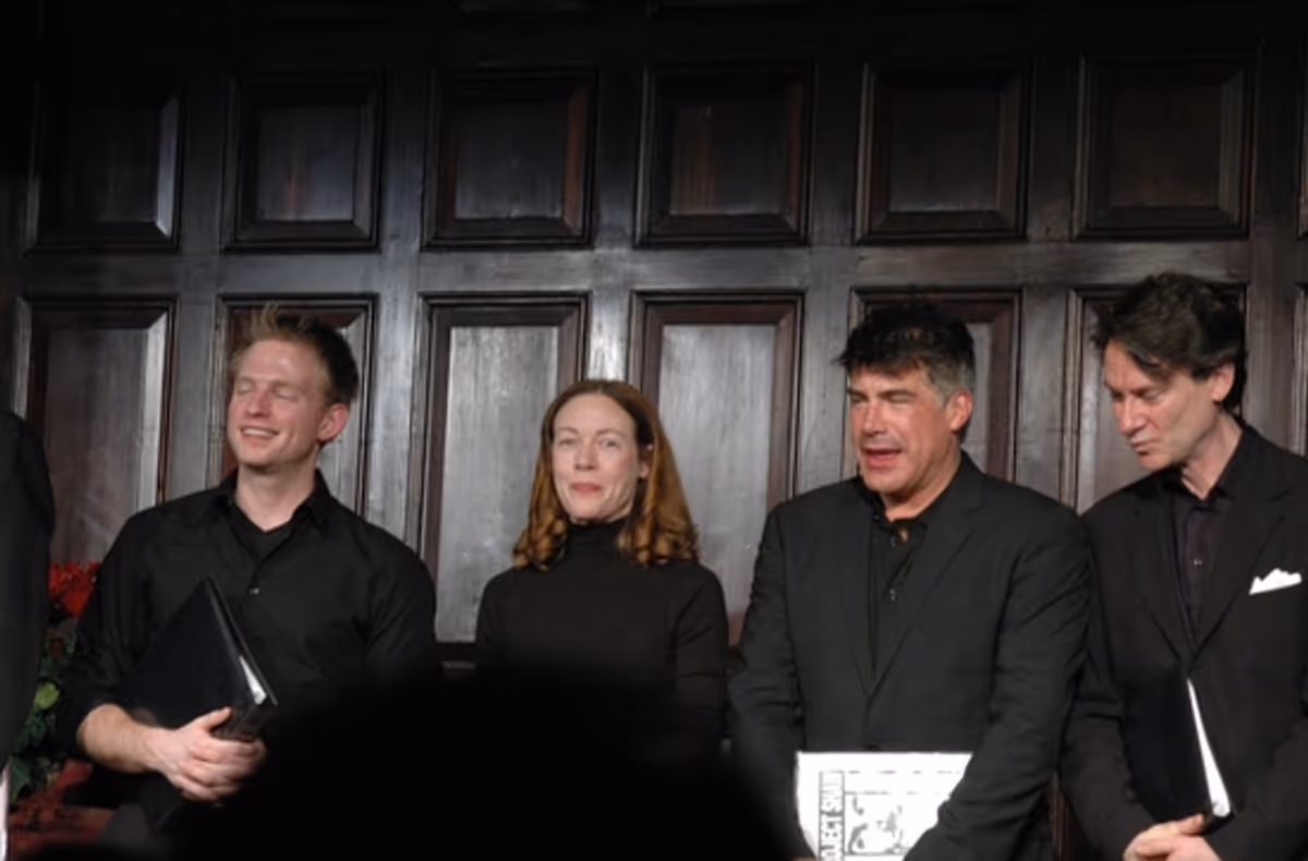 Teddy Eck, Veanne Cox, Bryan Batt, and Ezra Barnes at Project Shaw Presents BUOYANT BILLIONS