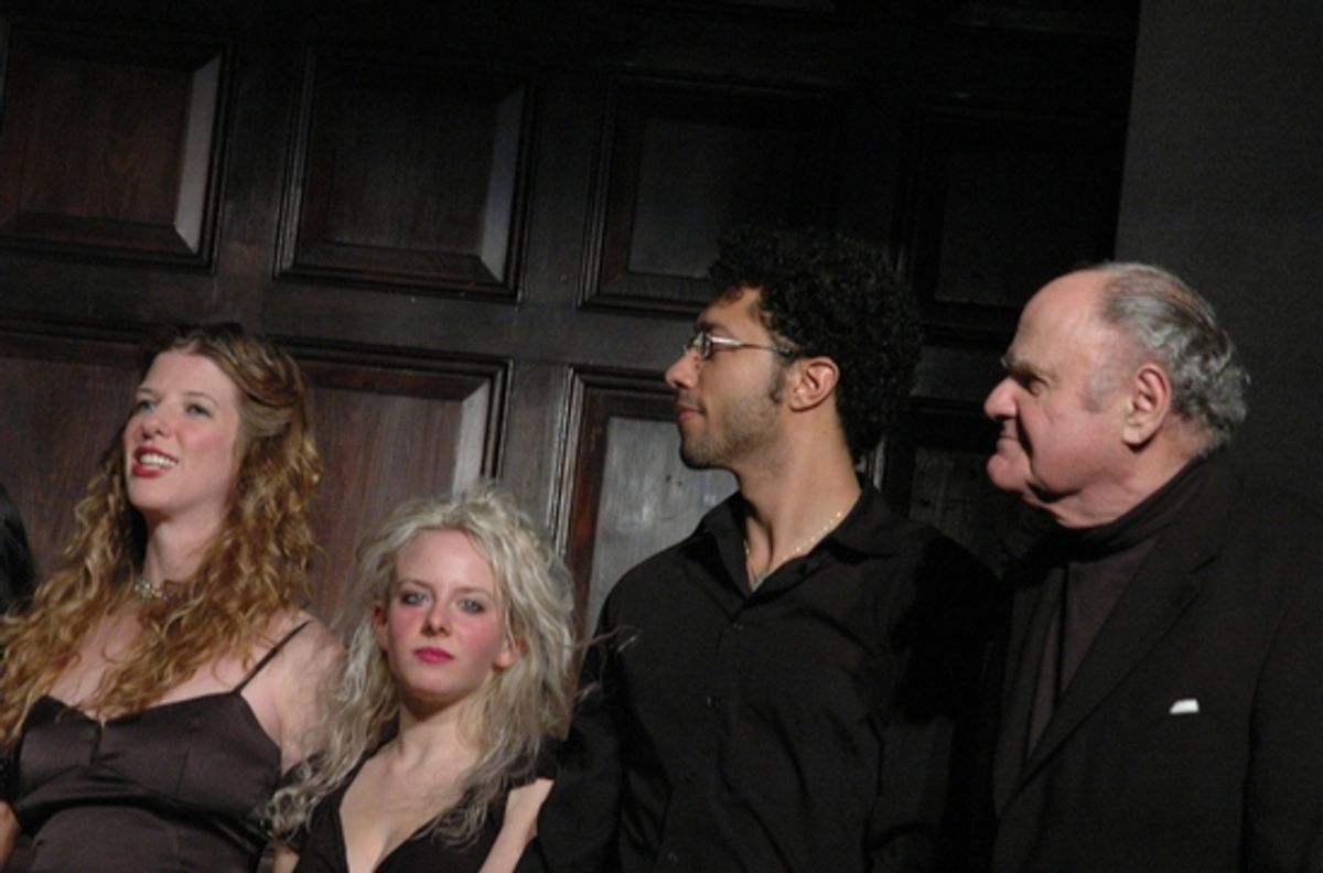 Ashley Wren Collins, Emma Archid, William DeMeritt and George S. Irving at Project Shaw Presents BUOYANT BILLIONS