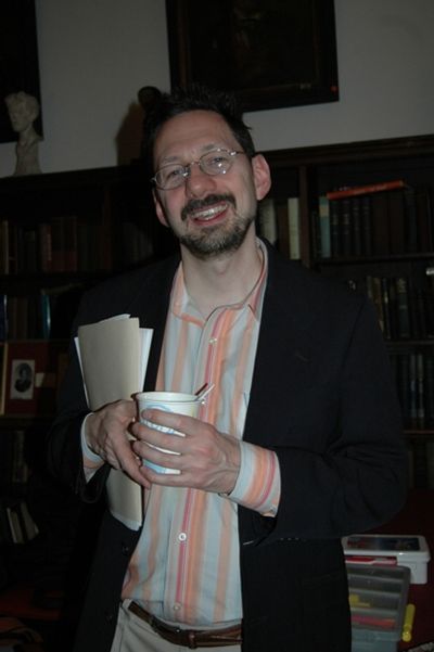 David Sheward-Host for tonights performance Photo