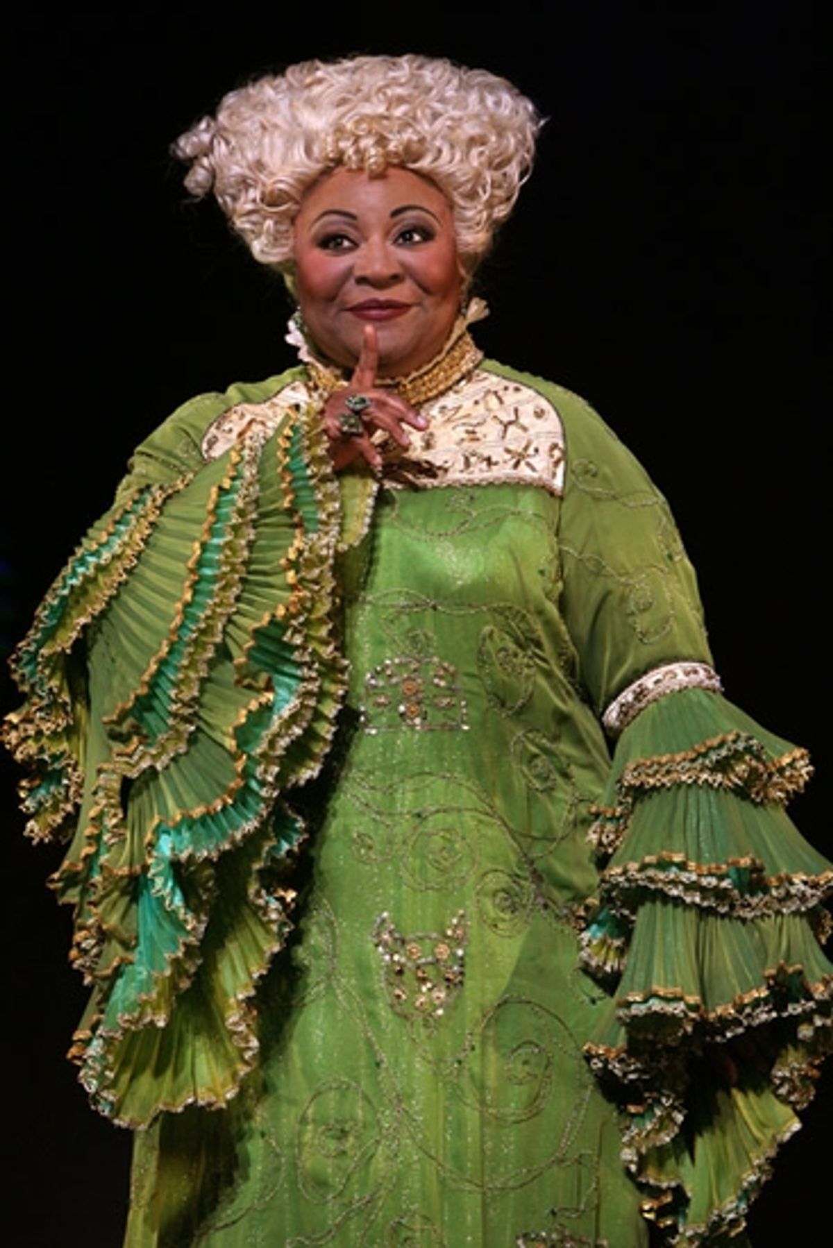 Myra Lucretia Taylor as Madame Morrible at 