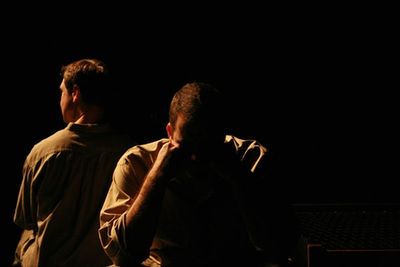 STEVEN POUNDERS and STAN DENMAN Photo