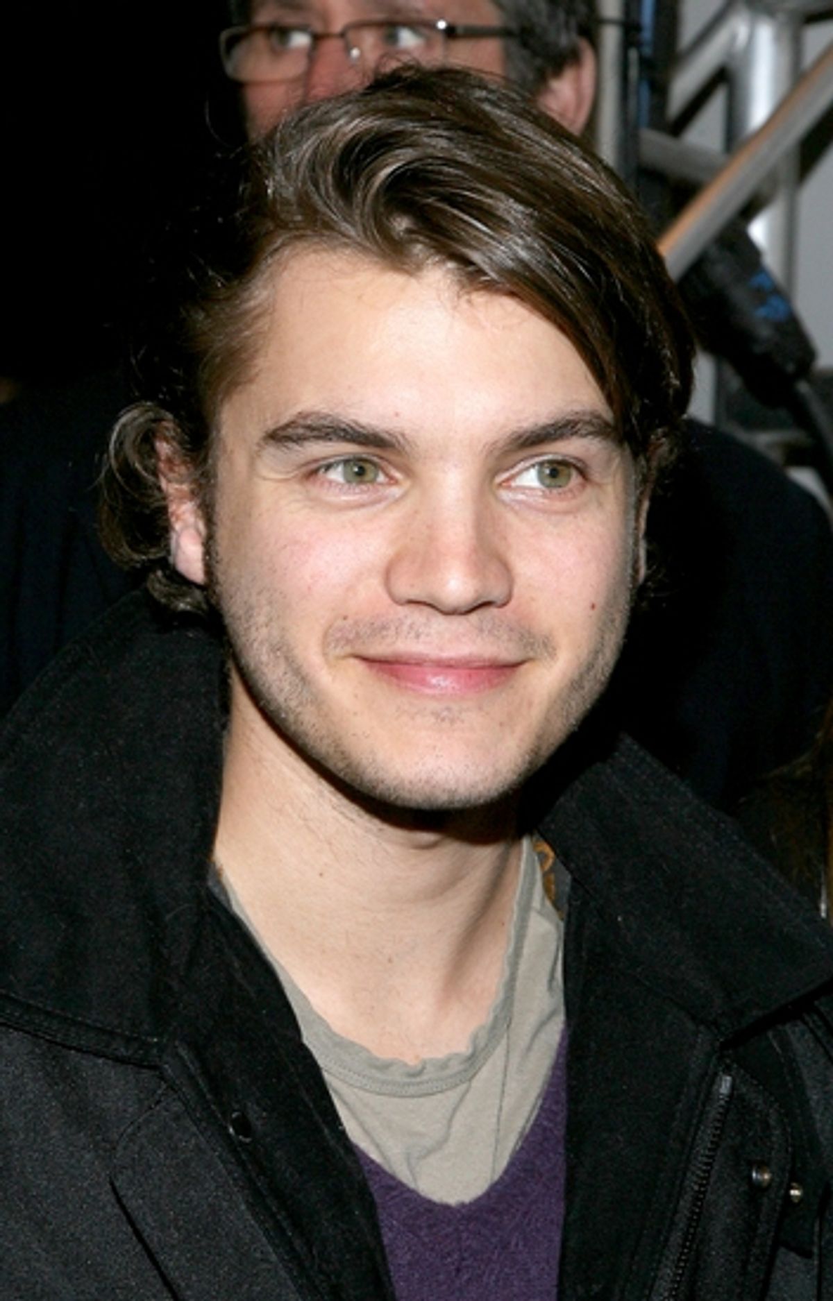 Emile Hirsch at FASHION WEEK: Backstage at William Rast with Justin Timberlake