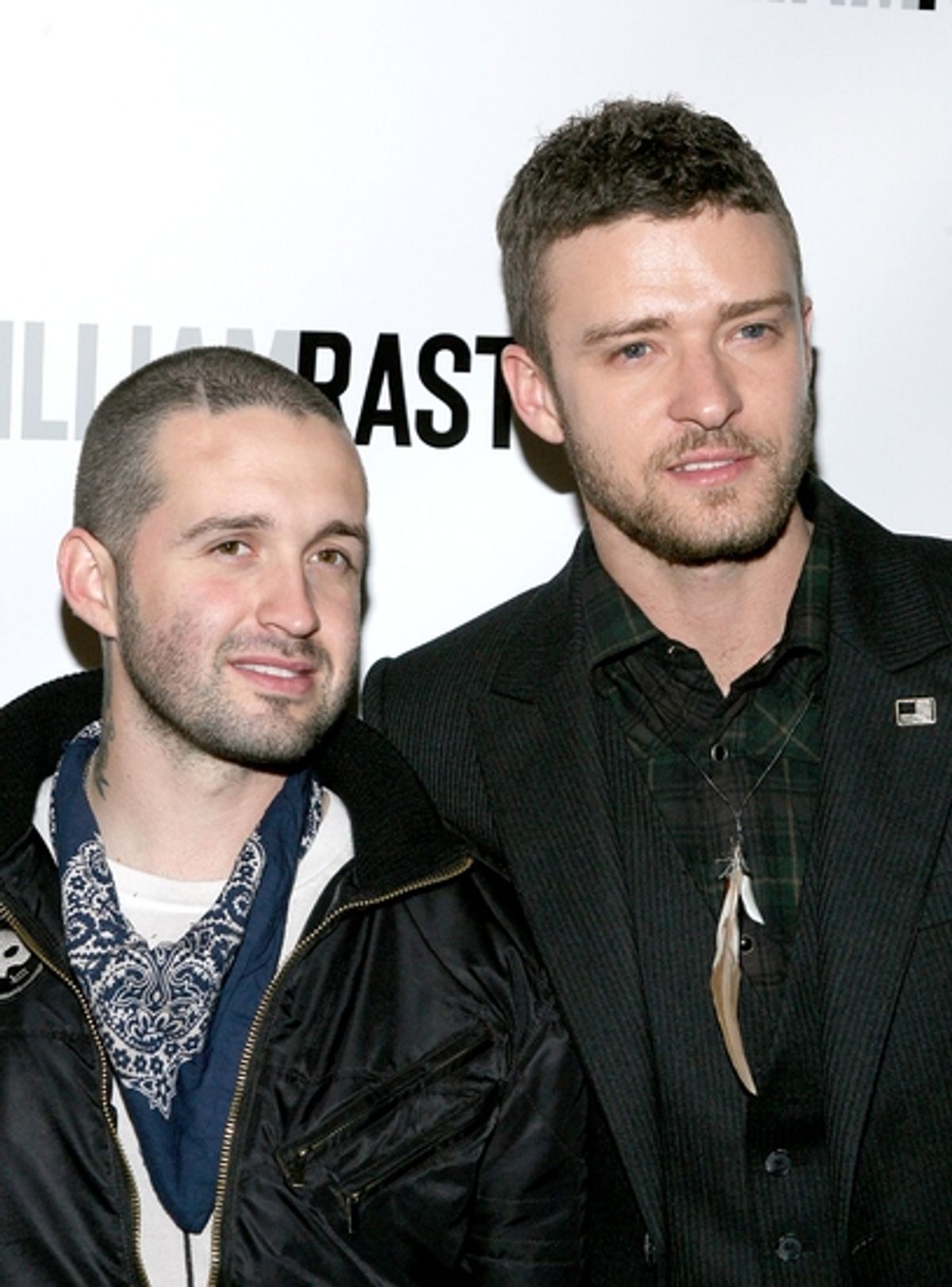 Trace Ayala and Justin Timberlake at 