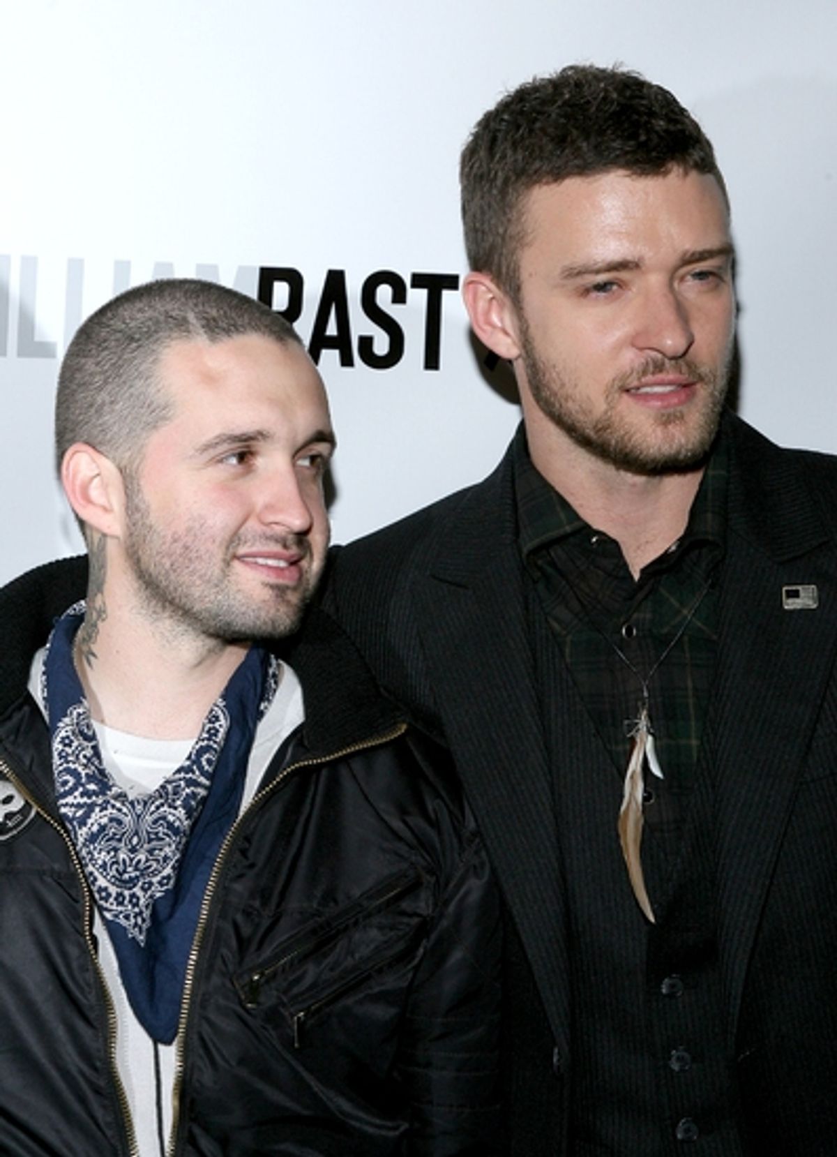 Trace Ayala and Justin Timberlake at 