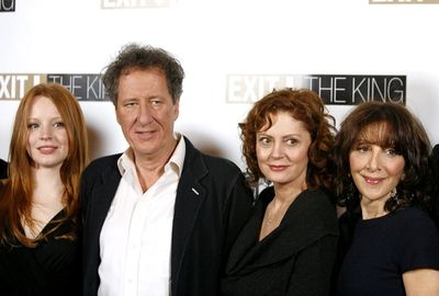 Lauren Ambrose, Geoffrey Rush, Susan Sarandon and Andrea Martin

 Photo
