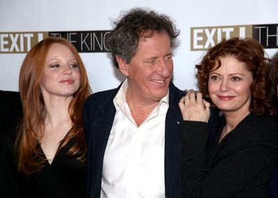 Lauren Ambrose, Geoffrey Rush and Susan Sarandon

 Photo