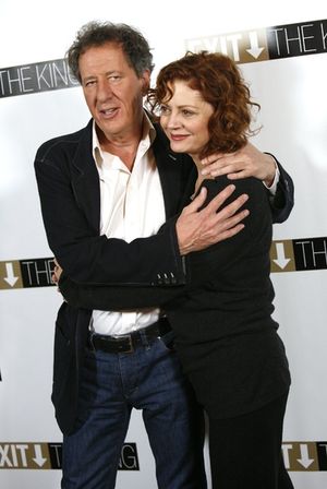 Geoffrey Rush and Susan Sarandon Photo