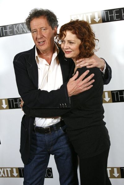 Geoffrey Rush and Susan Sarandon Photo