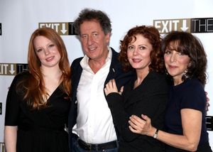 Lauren Ambrose, Geoffrey Rush, Susan Sarandon and Andrea Martin

 Photo