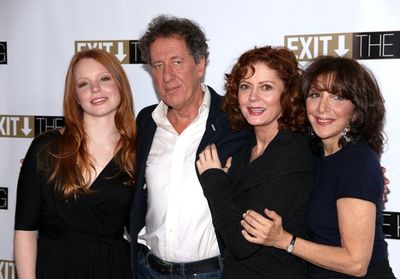 Lauren Ambrose, Geoffrey Rush, Susan Sarandon and Andrea Martin

 Photo